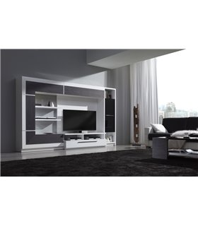 Composición 08 - Ceniza + Blanco Salón Square
