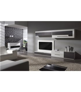 Composición 11 - Ceniza + Blanco Salón Square